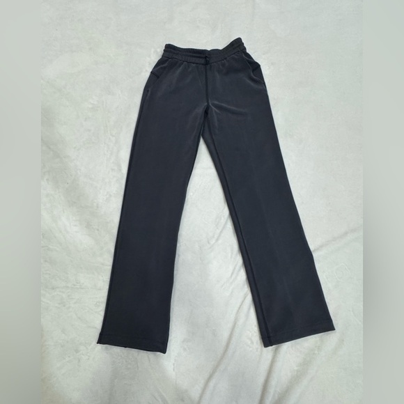 Lululemon Black Softstreme Perfectly Oversized Cropped Crew Set - Picture 14 of 16